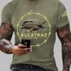 Mens Alligator Alcatraz EST 2025 Shirt 3