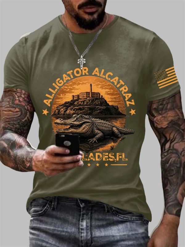 Men's Alligator Alcatraz Everglades Shirt