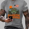 Men's Alligator Alcatraz Flag 2025 T-shirt