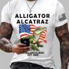 Mens Alligator Alcatraz Florida Everglades 2025 Shirt 2