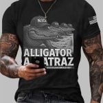 Men's Alligator Alcatraz Gator Enforcement Tee