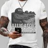 Mens Alligator Alcatraz Gator Enforcement Tee 4