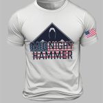 Men's Midnight Hammer B-2 Spirit Printed T-shirt 2025