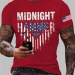 Men's Midnight Hammer Printed T-shirt