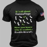 Midnight Hammer B-2 It's All About Camouflage T-shirt