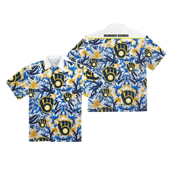 Milwaukee Brewers Hawaiian Shirt 1 2