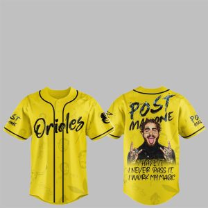 1 Orioles Post Malone Tour Jersey 2025