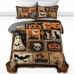 Mystic Halloween Charm All Season Bedding Set