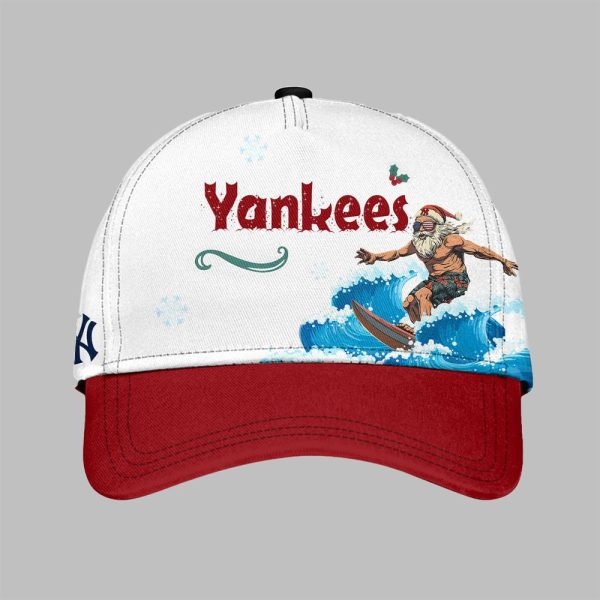 NY Yankees Christmas July Santa 2025 Hat