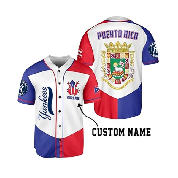 NY Yankees Puerto Rican Heritage 2025 Jersey 1 2