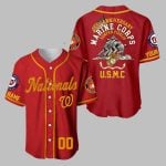 Nationals 250th Birthday of the US Marine Corps Jersey