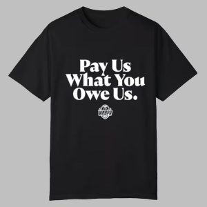 Caitlin Clark Pay Us What You Owe Us Shirt 0 0