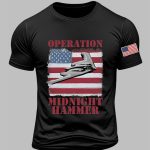 Operation Midnight Hammer 2025 Printed T-shirt