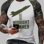 Operation Midnight Hammer B-2 Camo Printed T-shirt