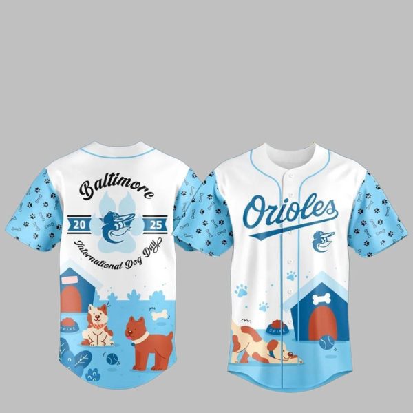 Orioles International Dog Day 2025 Jersey 2