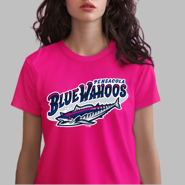 Pensacola Blue Wahoos Making Strides against Breast Cancer Shirt 2025 Giveaway 3