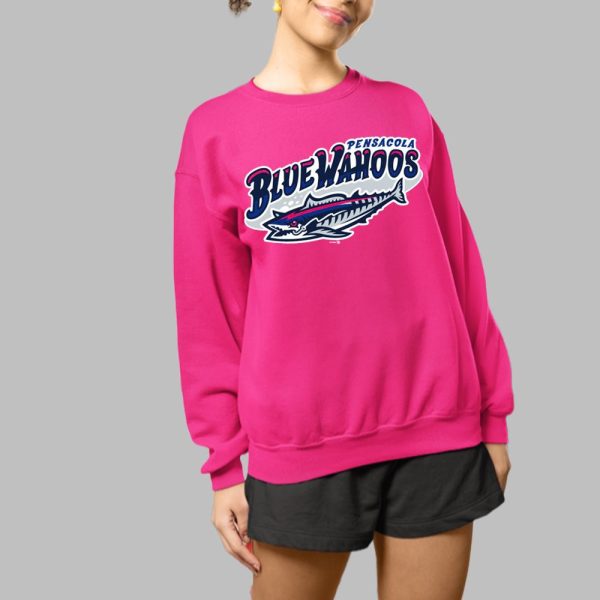 Pensacola Blue Wahoos Making Strides against Breast Cancer Sweatshirt 2025 Giveaway 2