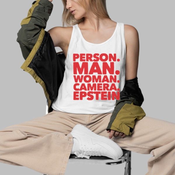 Person Man Woman Camera Epstein Shirt 3 d