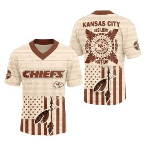 KC Chiefs Native American Jersey 2025