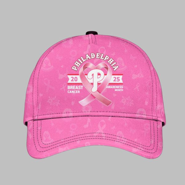 Phillies 2025 Breast Cancer Awareness Month Hat