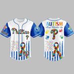 Phillies Autism Awareness Month Jersey 2025