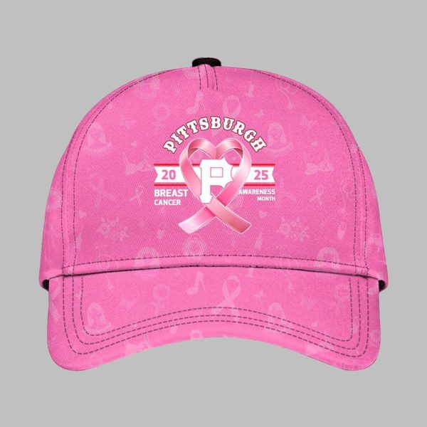 Pirates 2025 Breast Cancer Awareness Month Hat