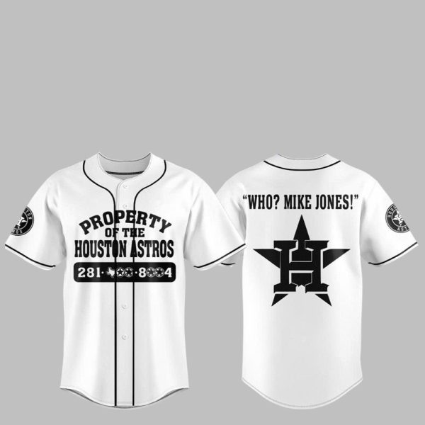 Property Of The Houston Astros Who Mike Jones Jersey 2025 1 1