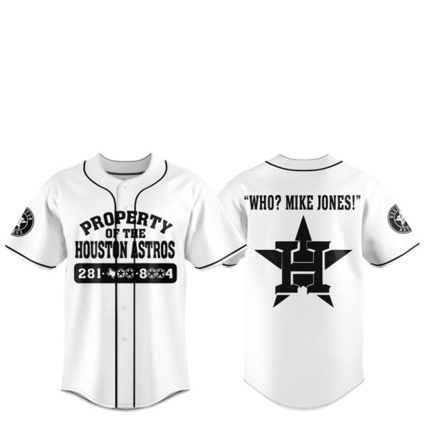 Property Of The Houston Astros Who Mike Jones Jersey 2025 1 2