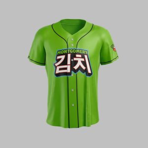Montgomery Biscuits Kimchi 2025 Jersey 1 1