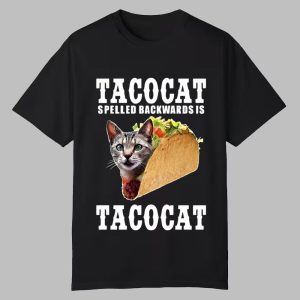 Joey Burrow Tacocat Spelled Backwards Is Tacocat Shirt 0 0