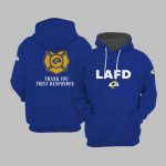 Rams LAFD Thank You First Responders Hoodie