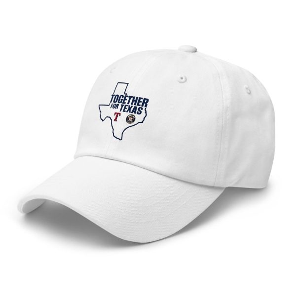 Rangers Astros Together For Texas Hat 3