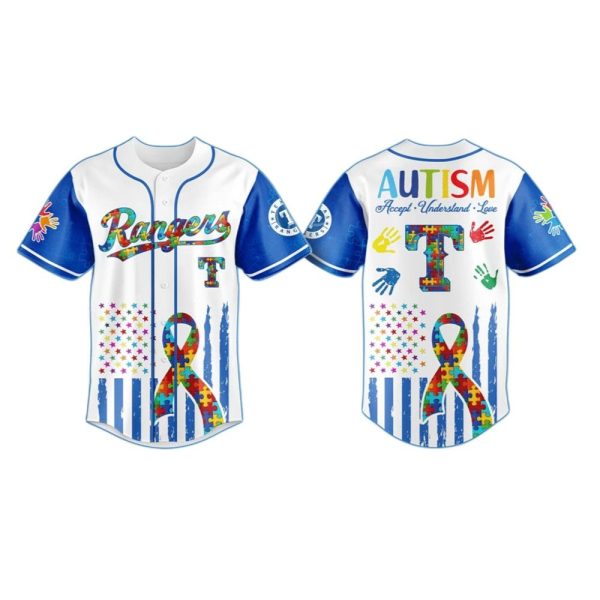 Rangers Autism Awareness Month Jersey 2025 1 2