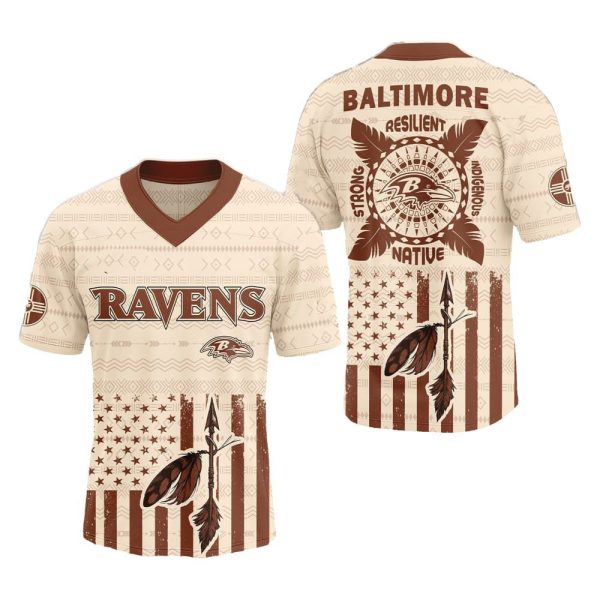 Ravens Native American Jersey 2025