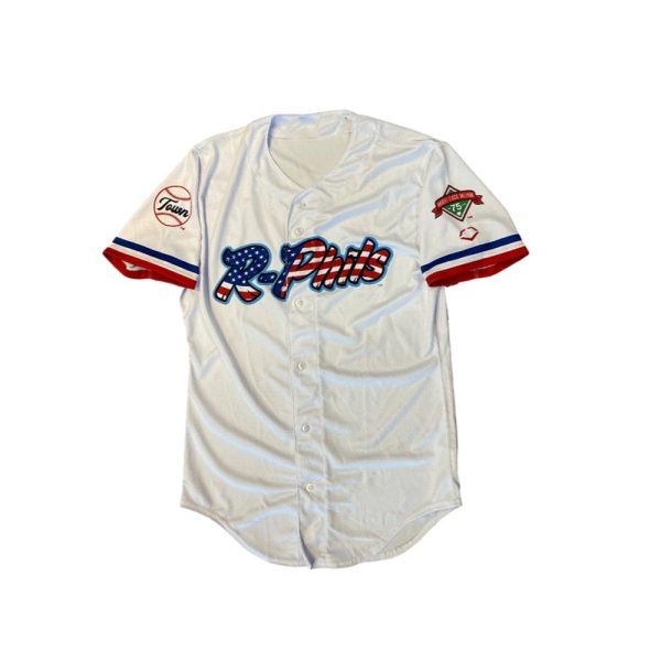 Reading Fightin Phils Stars and Stripes 2025 Jersey 1 2