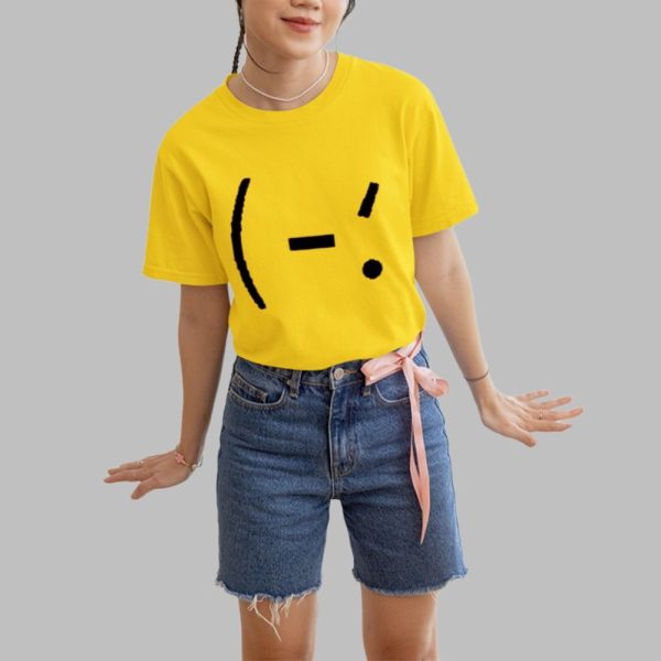 Recovered File Emoticon Shirt 5 45