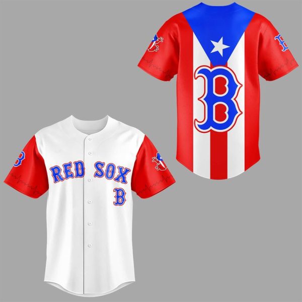 Red Sox 787 Puerto Rico Night 2025 Jersey 1