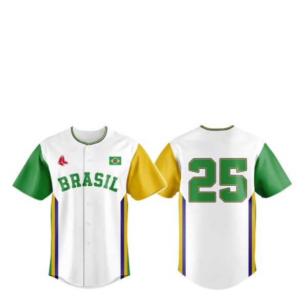 Red Sox Brasil Brazilian Celebration Jersey 2025 Giveaway 1 2