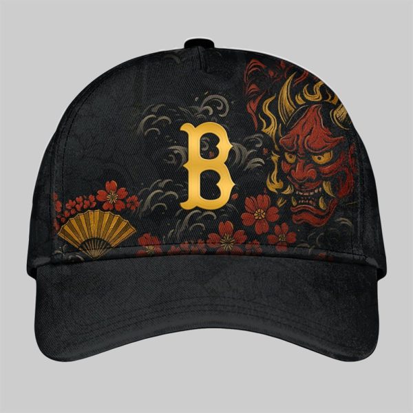 Red Sox Yakuza Dragon Oni Hat 2025