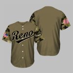 Reno Aces Military Appreciation Night 2025 Baseball Jersey