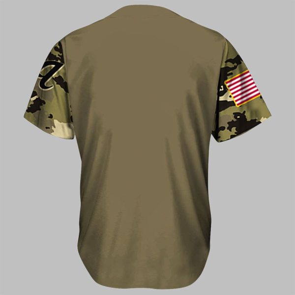 Reno Aces Military Appreciation Night 2025 Baseball Jersey 3