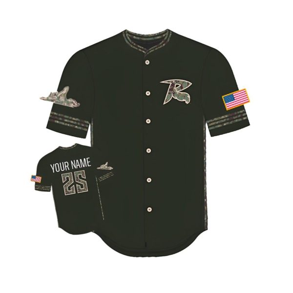 Richmond Flying Squirrels Military Appreciation Night Jersey 2025 Giveaway 1 2