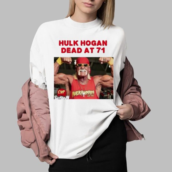 Rip Hulk Hogan Dead At 71 Shirt 0 2