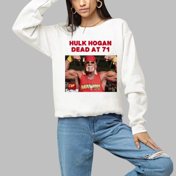 Rip Hulk Hogan Dead At 71 Shirt 1 a