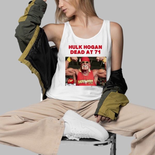 Rip Hulk Hogan Dead At 71 Shirt 3 d