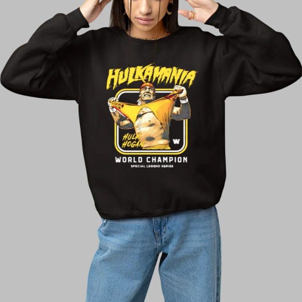 Rip Hulk Hogan Hulkamania World Champion Special Legend Series Shirt 1 1