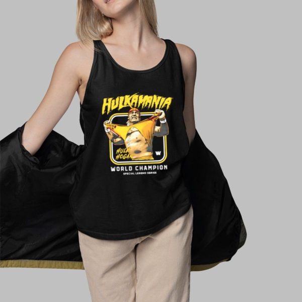 Rip Hulk Hogan Hulkamania World Champion Special Legend Series Shirt 3 1