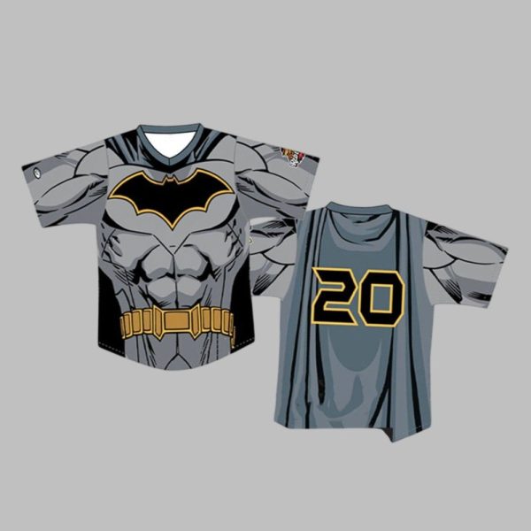 Rochester Red Wings Batman Night Jersey 2025 Giveaway 1 1