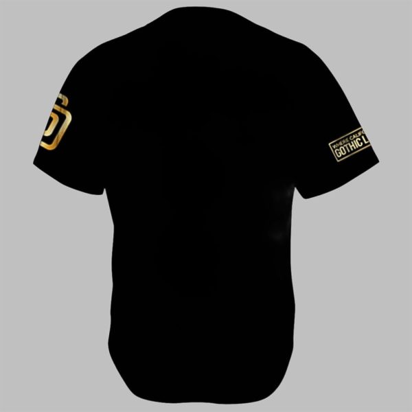 SD Padres Gothic Gold 2025 Jersey 3
