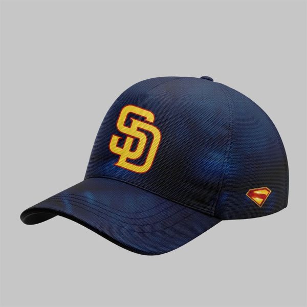 SD Padres Superman 2025 Hat 2
